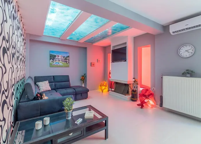 Luxury Apartment With Fireplace Near Heraklion Center